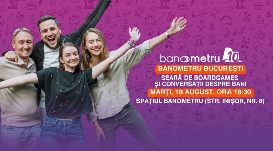 Banometru București: Seară de boardgames și conversații despre bani