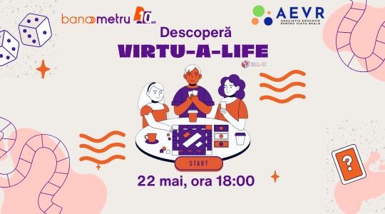 Banometru București: Hai să jucăm Virtu-a-life, boardgame interactiv de educație financiară