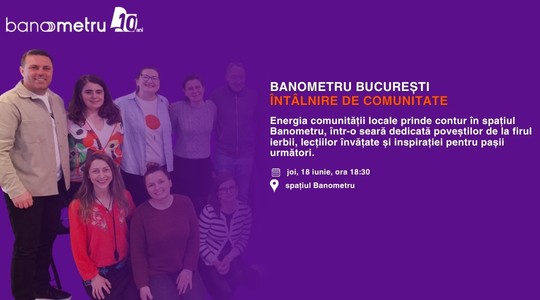 Banometru București: Întâlnire de comunitate