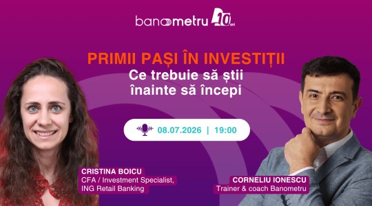 Primii pași în investiții. Ce trebuie să știi înainte să începi